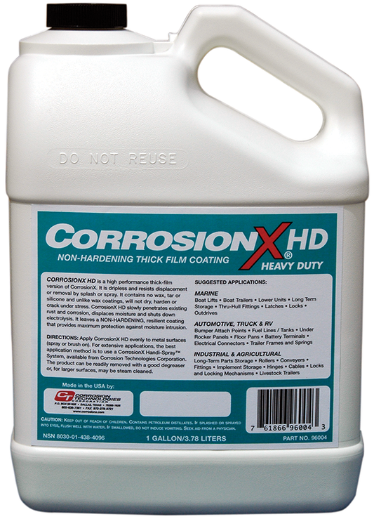 CorrosionX® HD Premium-Multifunktionsöl im Kunststoff-Kanister 3,785 Liter (1 Gallon)