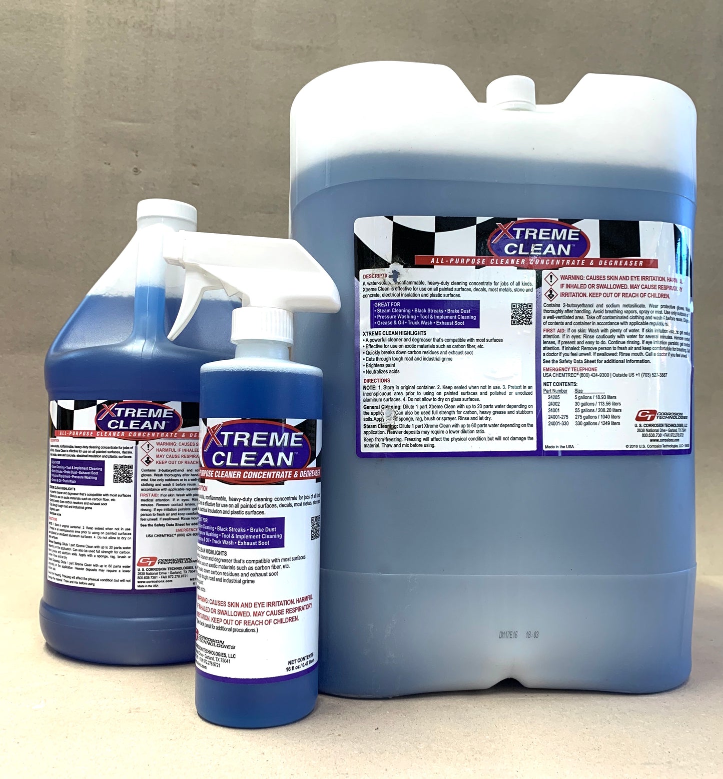 Xtreme Clean® - Premium-Allzweckreiniger/-entfetter im Kanister 18,93 Liter (5 Gallon)