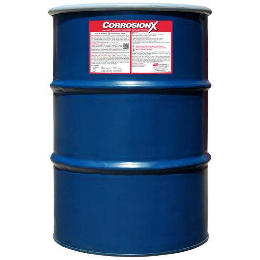 CorrosionX® - Premium-Multifunktionsöl im Kunststoff-Fass 208,20 Liter (55 Gallon)