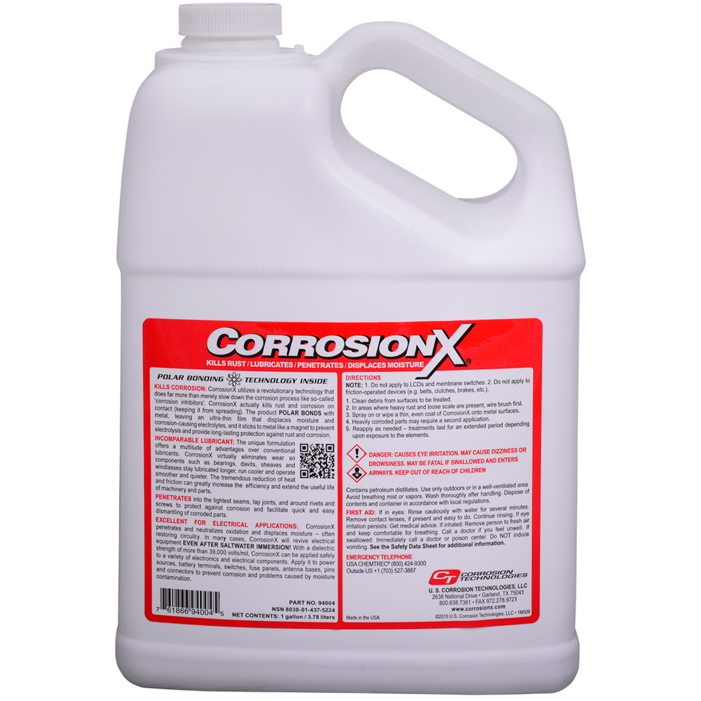 CorrosionX® - Premium-Multifunktionsöl 3,785 Liter (1 Gallon)