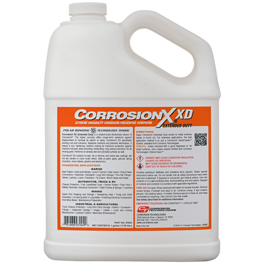 CorrosionX® XD - Premium-Multifunktionsöl Kunststoff-Kanister 3,785 Liter (1 Gallon)