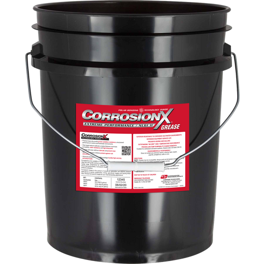 CorrosionX™ Grease - Premium-Multifunktions-Fett in Kunststoffeimer 18,927 Liter (5 Gallon)